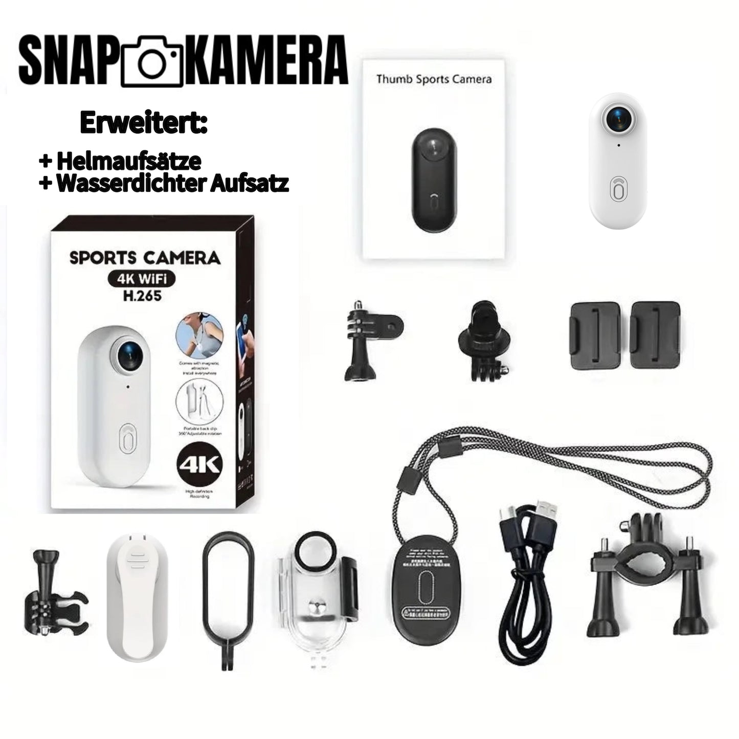 Snap Kamera™ Mini Action Kamera